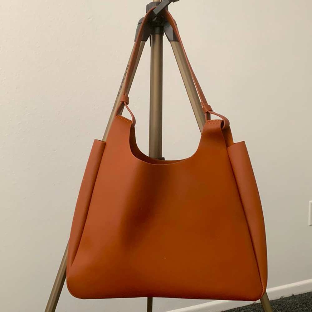 Faux Lather Shoulder Bags Neiman Marcus New 100%